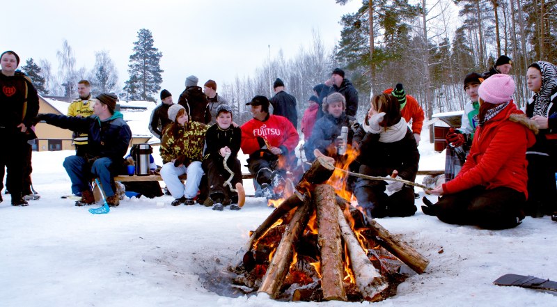 Mukin mittaiset rattoisat tauot kuivasivat hien ja palauttivat voimat