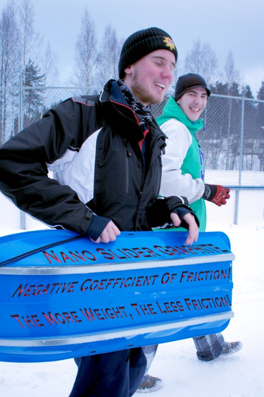 Myös huipputekniikka oli vahvasti läsnä pulkkakilpailussa - sekunnin osatkin ratkaiset!